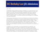 proofread and edit chinese students application to law school